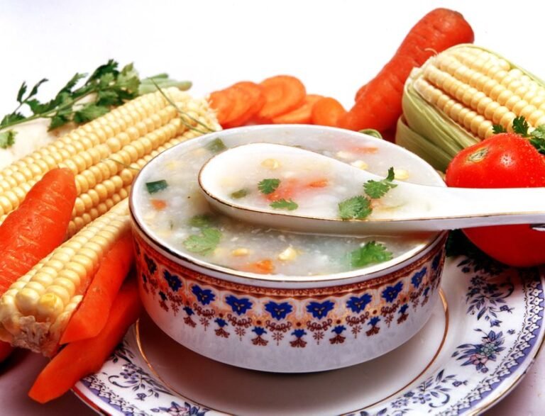 Chinese Sweet Corn Egg Drop Soup