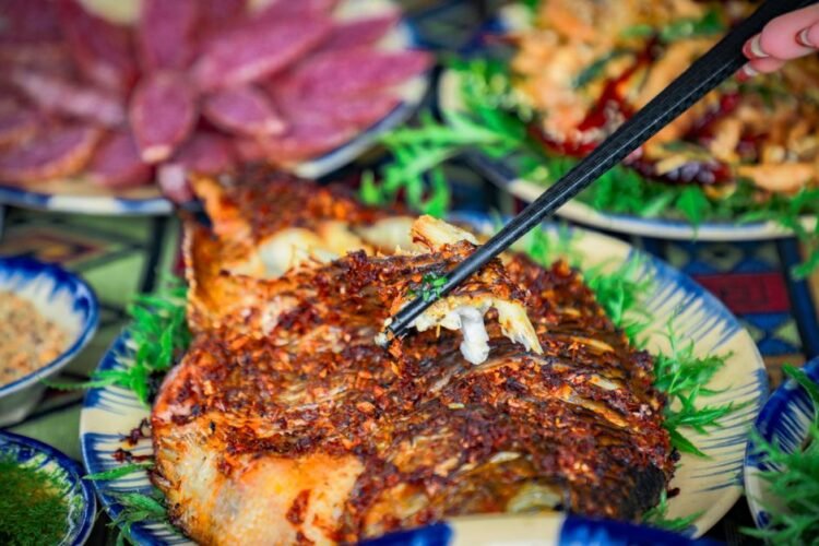 Chongqing Style Grilled Fish
