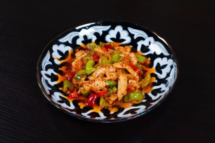 Circassian Chicken with Walnut and Paprika Sauce