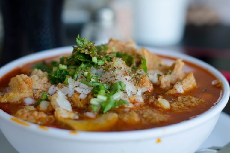 Classic Argentine Beef Tripe Soup with White Beans