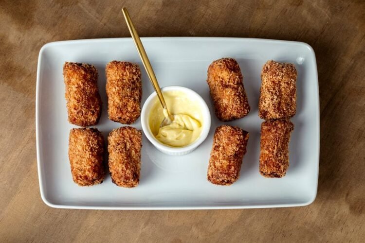 Classic Brazilian Chicken Croquettes