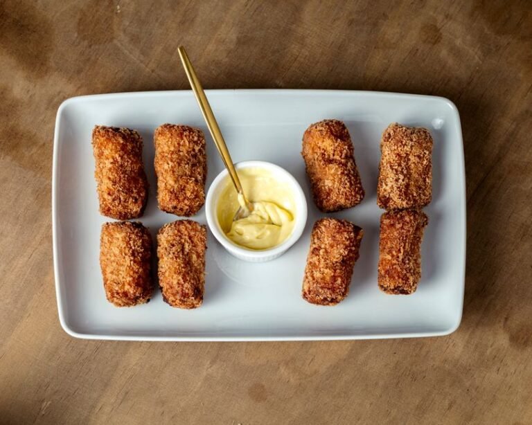 Classic Brazilian Chicken Croquettes