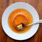Classic British Spotted Dick Steamed Pudding with Warm Vanilla Custard