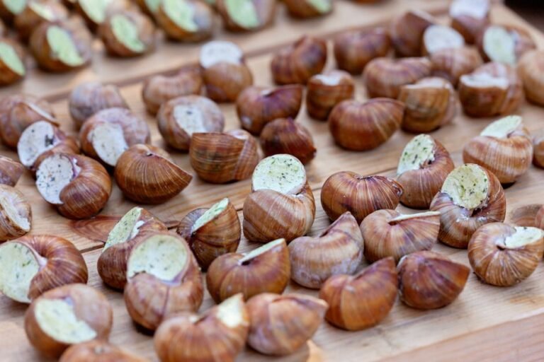 Classic Burgundy Baked Snails with Garlic Herb Butter