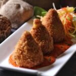 Classic Catanese-Style Stuffed Saffron Rice Cone