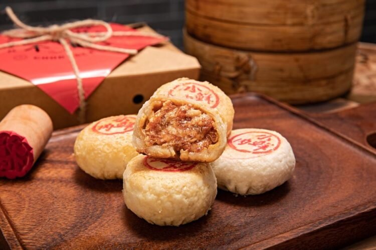 Classic Chinese Sun Cake Pastry