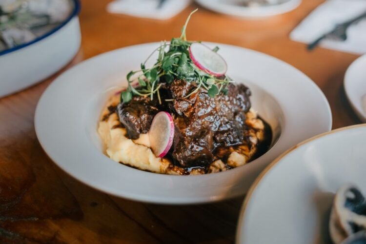 Classic Czech Beef Sirloin in Cream Sauce