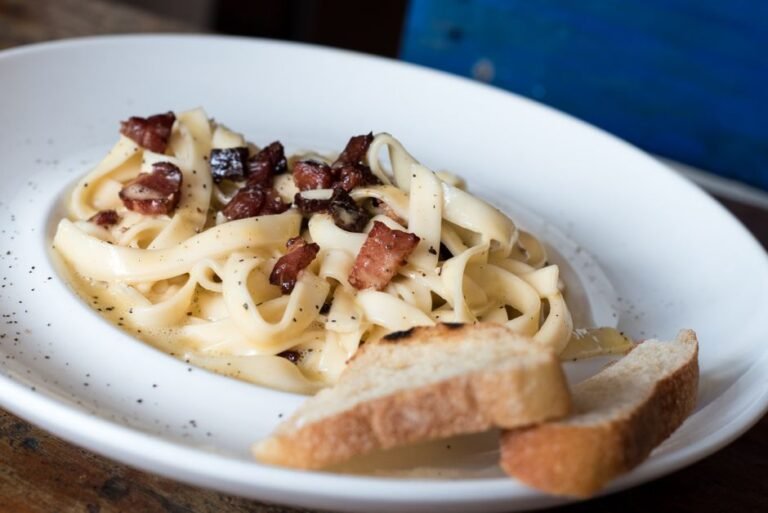 Classic Fettuccine with Three Butters