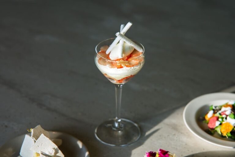 Classic French Layered Ice Cream Parfait