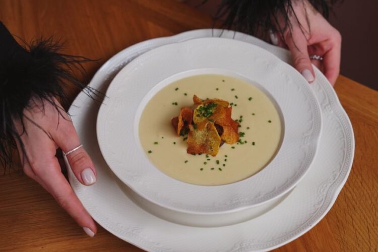 Classic French Vichyssoise Cold Leek and Potato Soup