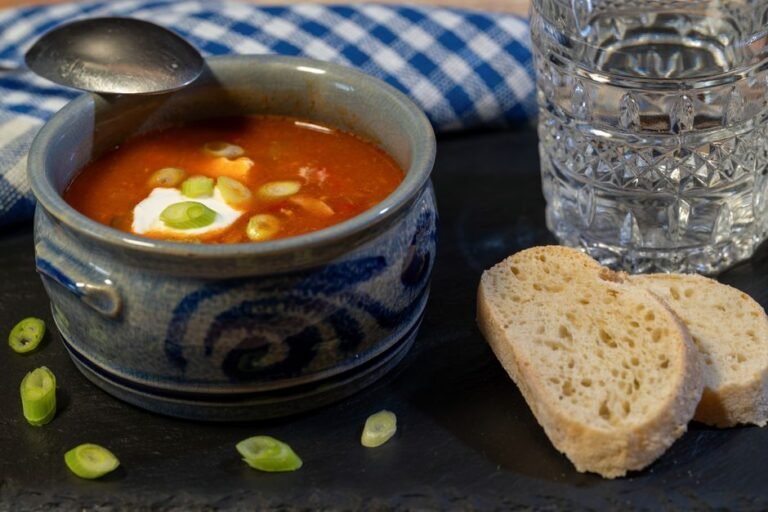 Classic German Lentil Soup with Smoked Sausage