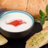 Classic Greek Tripe Soup with Garlic and Lemon