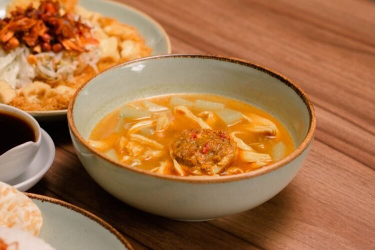 Classic Indonesian Beef Broth Soup