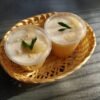 Classic Javanese Pandan Iced Dessert with Coconut and Palm Sugar