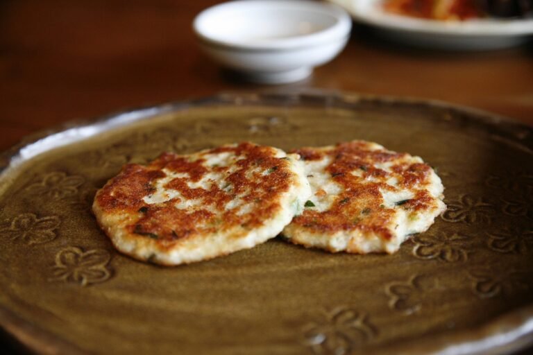 Classic Korean Scallion Pancake