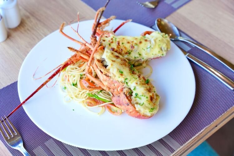 Classic Lobster Thermidor with Brandy Cream