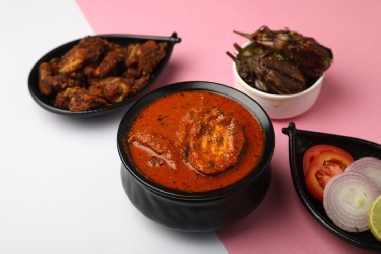 Classic Maharashtrian Stuffed Eggplant Curry
