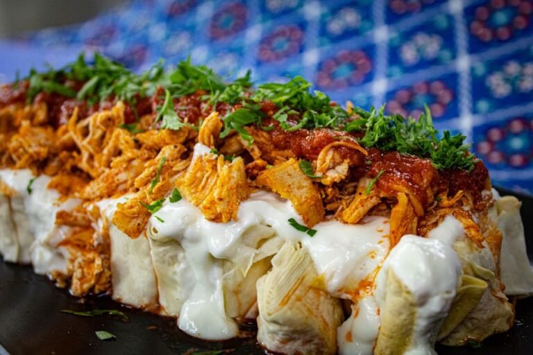 Classic Mexican Chicken Mole Enchiladas