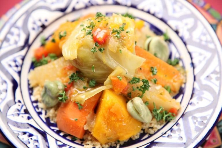 Classic Moroccan Couscous with Vegetables