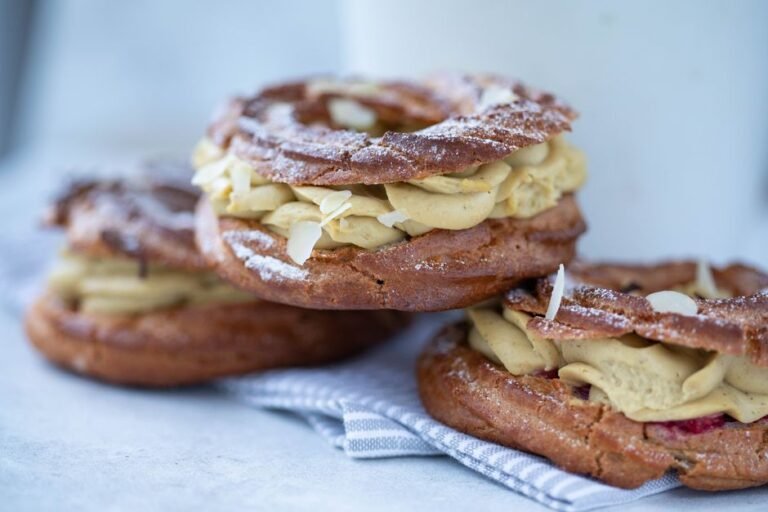 Classic Paris-Brest Praline Choux Ring