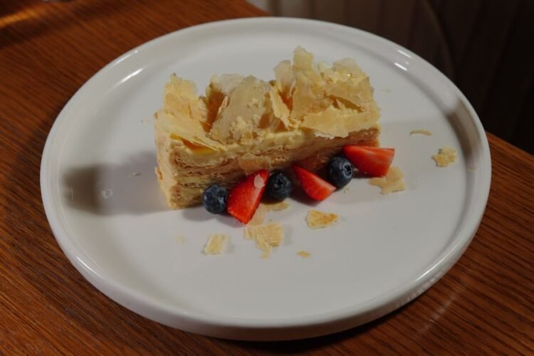 Classic Paris Mille Feuille Pastry