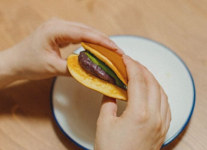Classic Red Bean Pancake Sandwiches