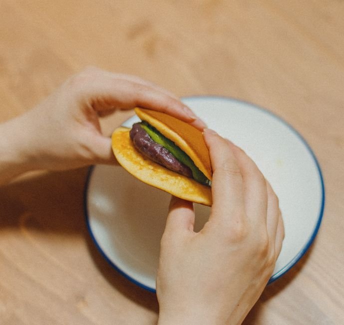 Classic Red Bean Pancake Sandwiches