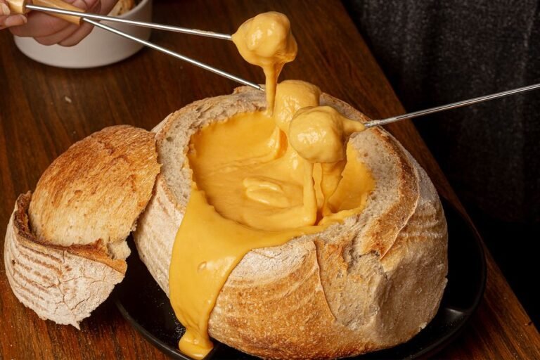 Classic Swiss Cheese Fondue