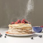 Classic Victoria Sponge Cake with Raspberry Jam