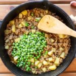 Costa Rican Chayote and Beef Hash