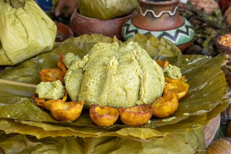 Costa Rican Holiday Pork and Vegetable Tamales