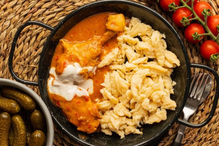 Creamy Hungarian Chicken Paprikash