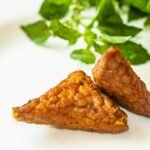 Crispy Indonesian Fried Tempeh with Spice Marinade