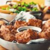 Crispy Indonesian Fried Tofu with Garlic-Coriander Marinade