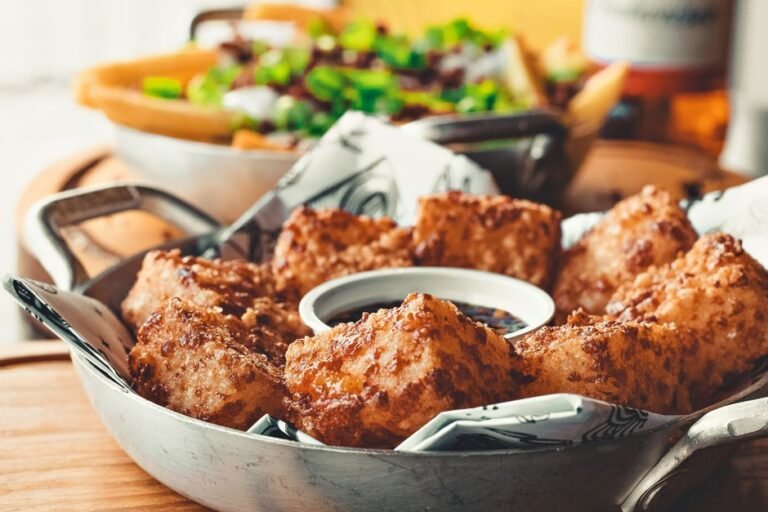 Crispy Indonesian Fried Tofu with Garlic-Coriander Marinade