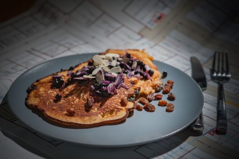 Crispy Onion Semolina Pancake