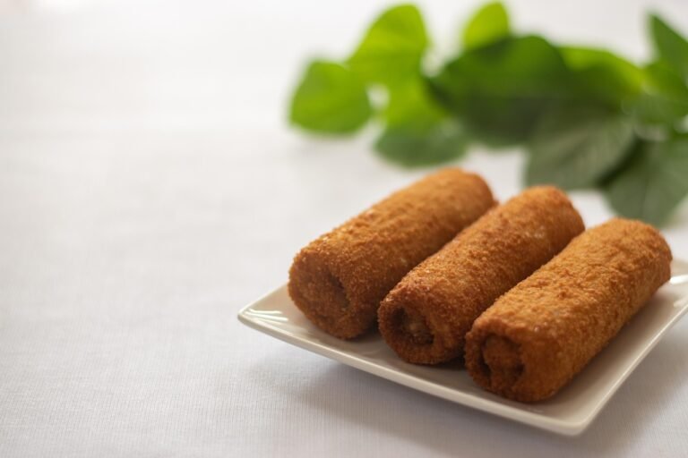 Crispy Spanish Pork and Ham Rolls