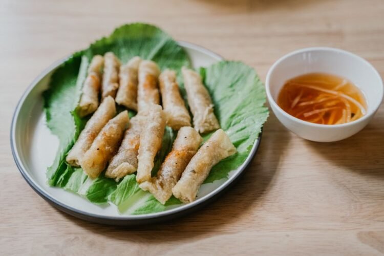 Crispy Vietnamese Shrimp and Crab Spring Rolls
