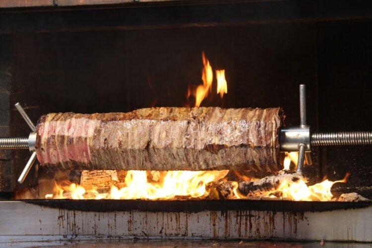 Croatian Spit-Roasted Lamb with Garlic and Rosemary