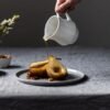 Cyprus Wine-Poached Pears with Commandaria, Honey, and Walnuts