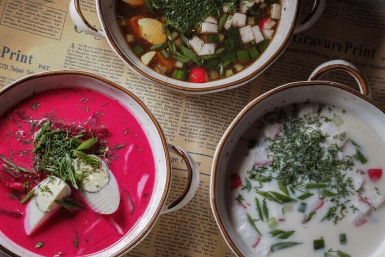 Czech Caraway Potato Soup with Root Vegetables