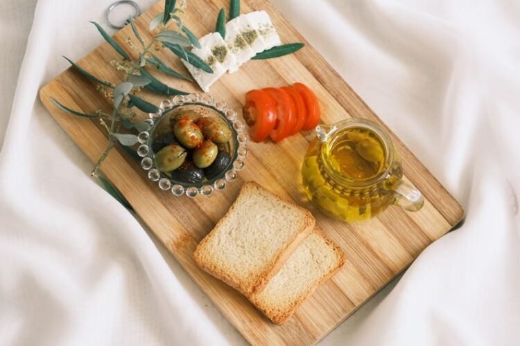 Czech Marinated Cheese in Spiced Oil