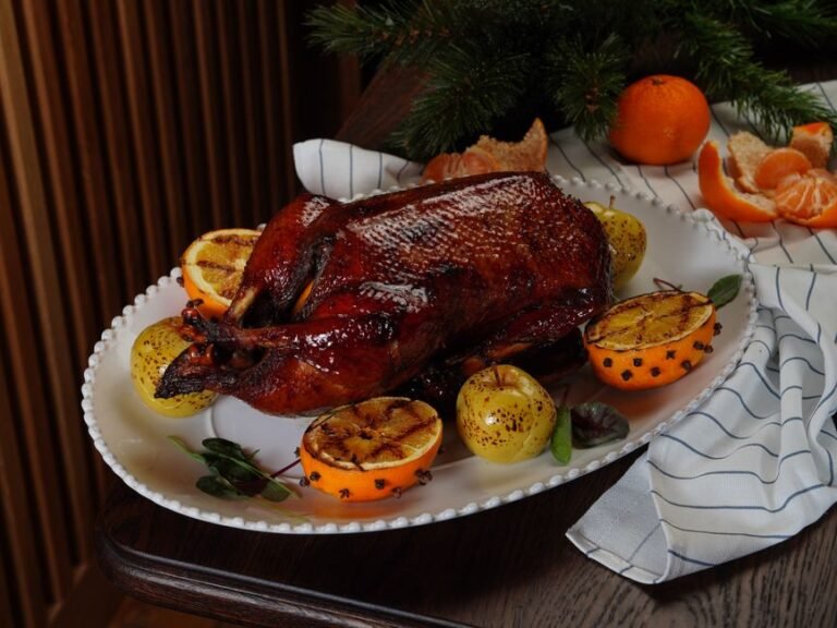 Czech-Style Roasted Duck with Braised Sauerkraut