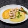 Danish Chicken with White Asparagus in Cream Sauce