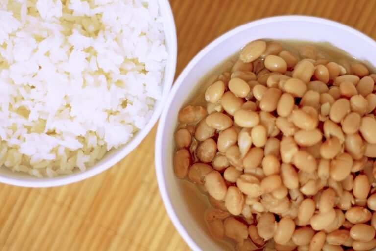 Dominican Flag Rice and Beans with Braised Chicken
