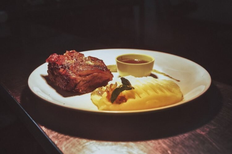 Dutch Kale and Potato Mash with Smoked Bacon and Onion Gravy