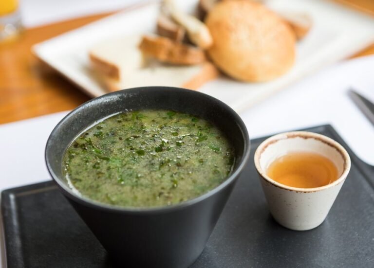 Dutch Split Pea Soup with Smoked Sausage