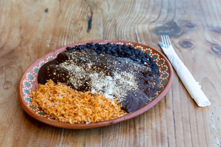 Enfrijoladas Bean Enchiladas