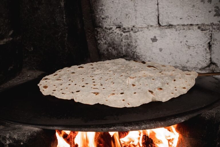 Ethiopian Toasted Injera with Spiced Clarified Butter