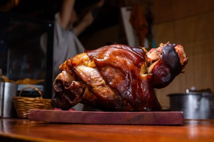 Filipino Crispy Fried Pork Knuckle
